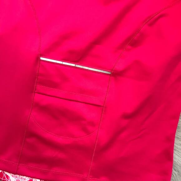 Champion C9 Womens Tank Top Size Medium Pink White Graphic Running Activewear - Picture 6 of 7